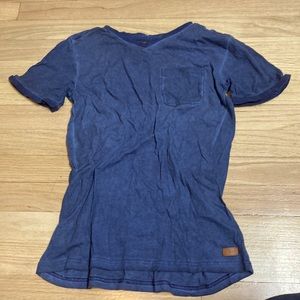 7 for all mankind Gray Enzyme Wash Pocket Tee T-Shirt